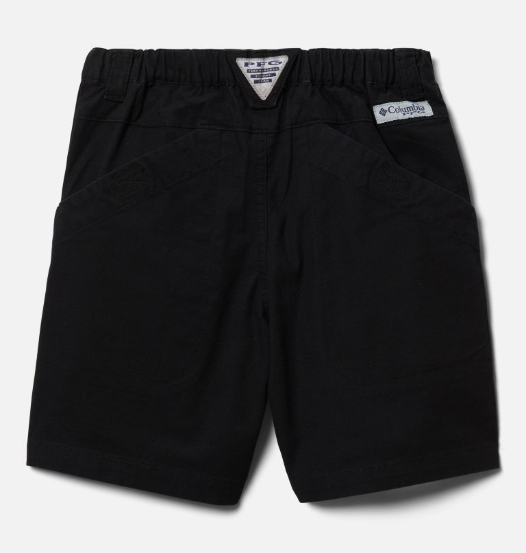 Thumbnail: Boys' PFG Half Moon II Shorts, Color: Black, image 2