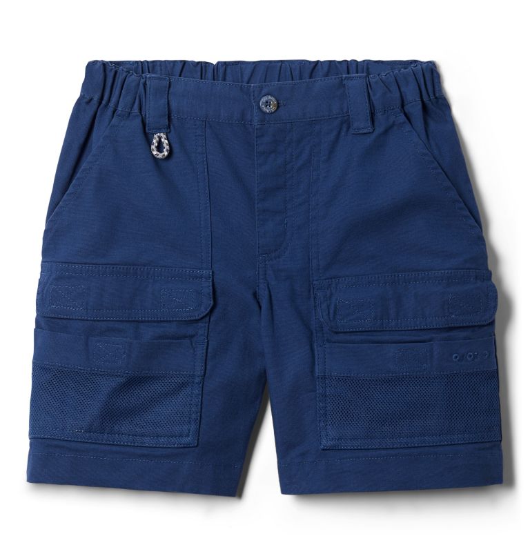 Thumbnail: Boys' PFG Half Moon II Shorts, Color: Carbon, image 1