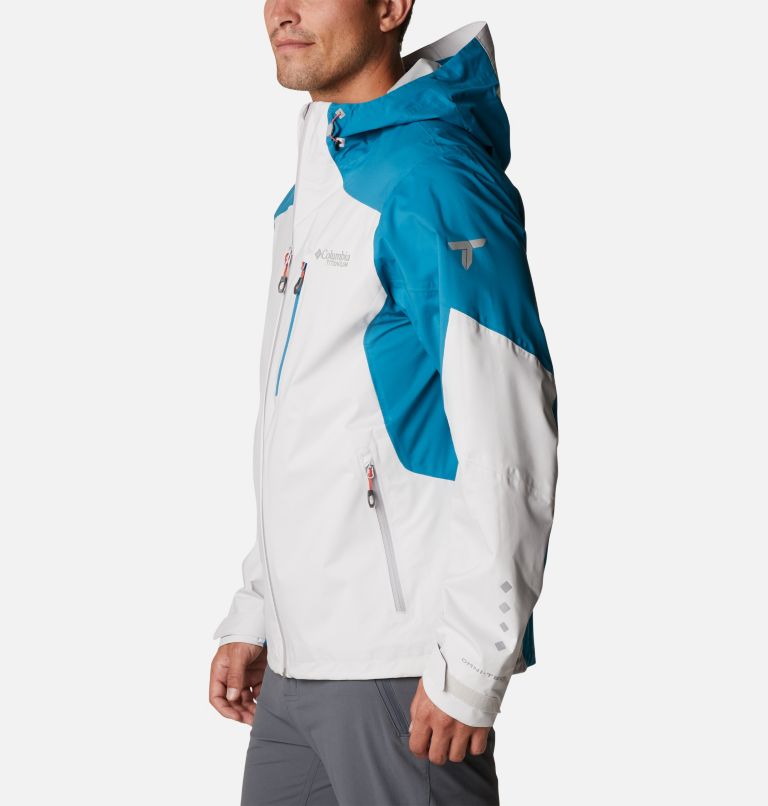 Titan Pass 2.5L Shell | 043 | M, Color: Nimbus Grey, Deep Marine, image 3