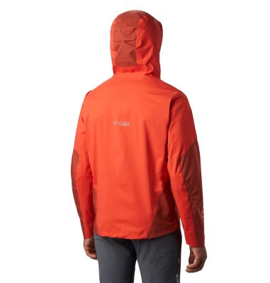 Titan Pass&trade; 2.5 Layer Shell Jacket&nbsp;da uomo Titan Pass&trade; 2.5L Shell | 835 | L, Carnelian Red, Wildfire, back
