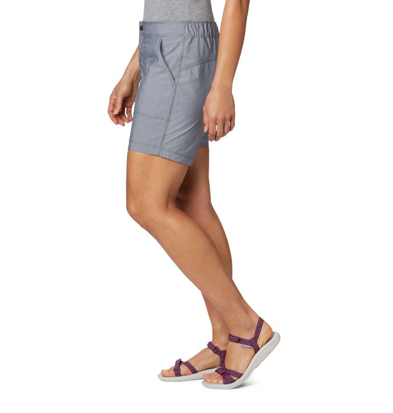 Women's Longer Days Shorts, Color: City Grey Heather, image 3