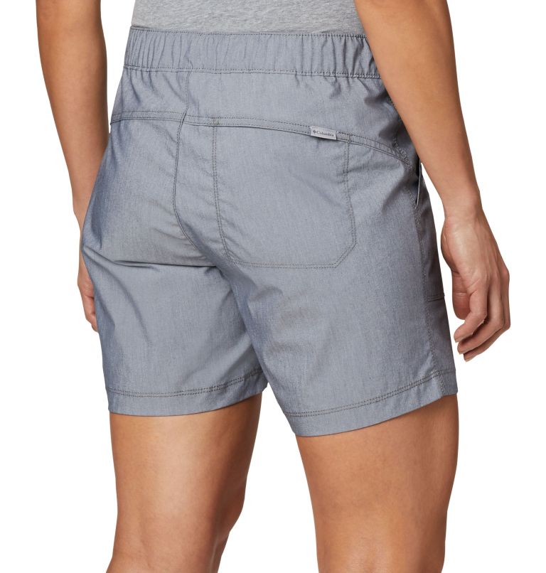 Women's Longer Days Shorts, Color: City Grey Heather, image 5