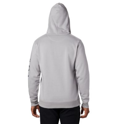 Sweat &agrave; Capuche Molletonn&eacute; Columbia&trade; Homme M Columbia&trade; Logo Fleece FZ | 010 | M, Columbia Grey Heather, Collegiate Navy, back