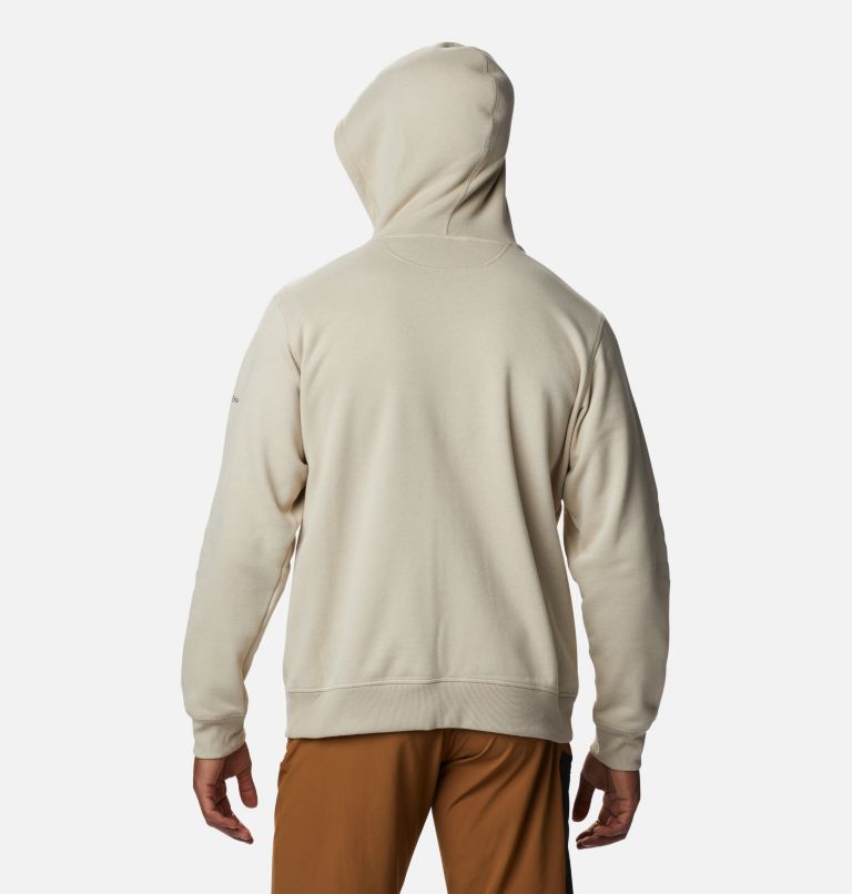 M Columbia Logo Fleece FZ | 271 | M, Color: Ancient Fossil Heather Vertical Split, image 2