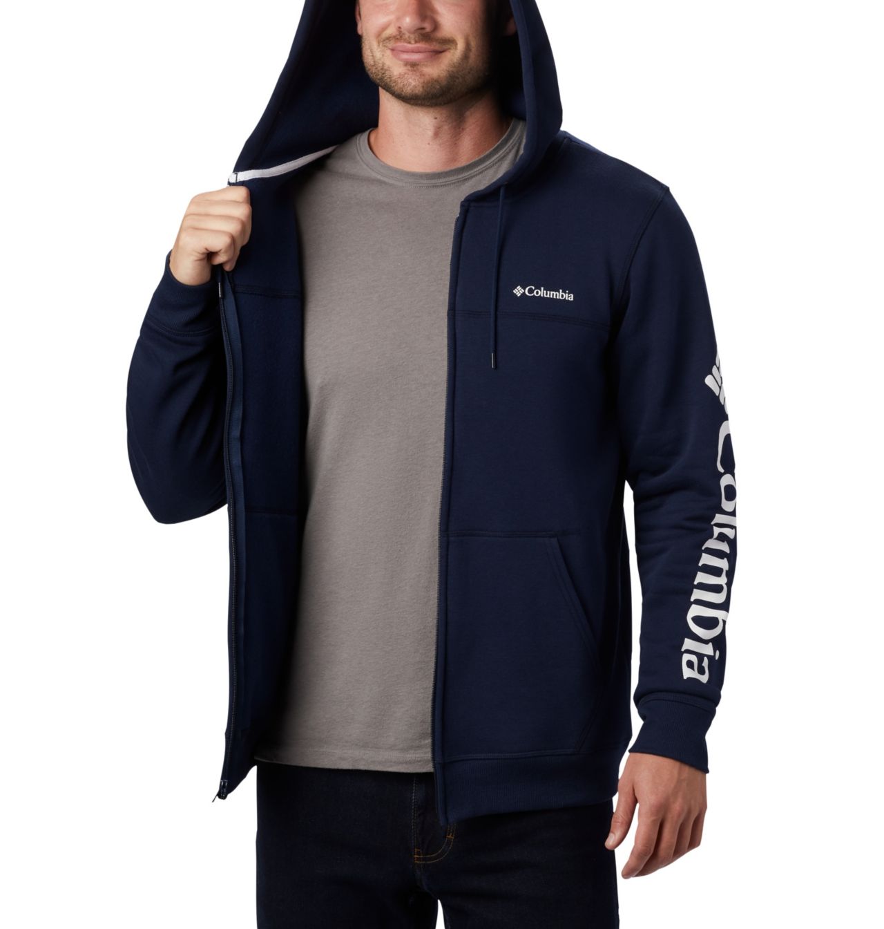 M Columbia™ Logo Fleece FZ | 464 | XL 5