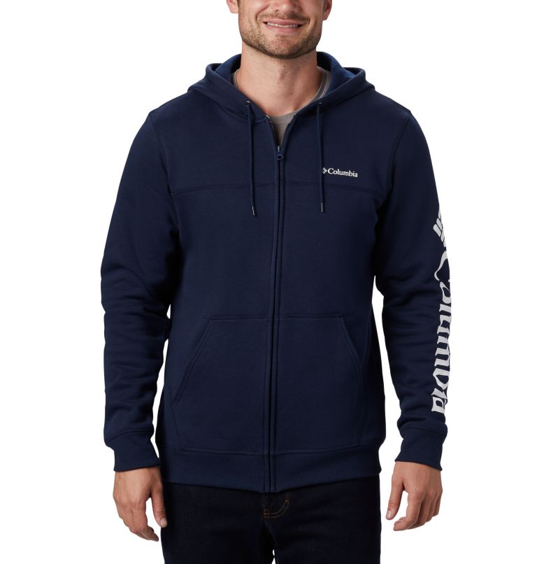 Men's Columbia™ Logo Full Zip Fleece Hoodie | Columbia Sportswear