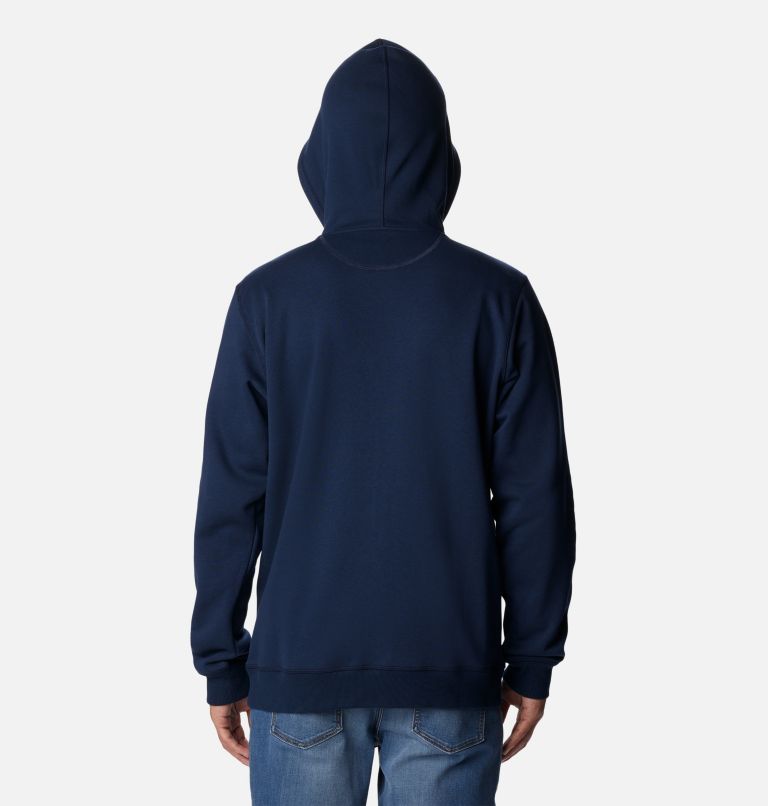 M Columbia Logo Fleece FZ | 465 | L, Color: Coll Navy, Branded Shadow Sleeve Logo, image 2
