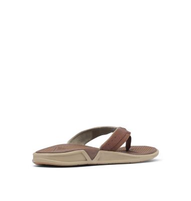 columbia leather flip flops