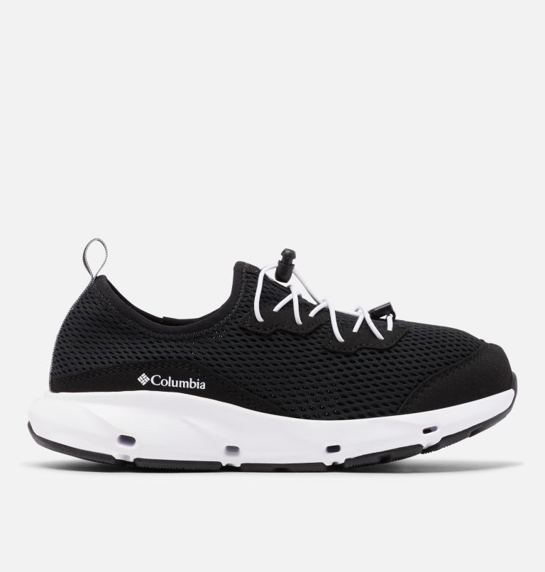 Youth Columbia Vent Shoe, Color: Black, White, image 1