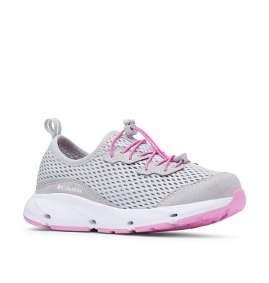 Youth Columbia Vent&trade; Shoe YOUTH COLUMBIA VENT&trade; | 063 | 2, Grey Ice, Orchid, 3/4 front