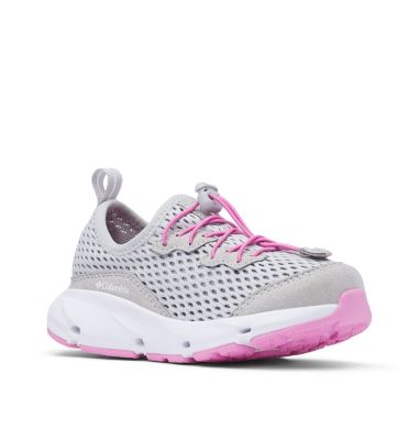 Kids' Columbia Vent&trade; Shoe CHILDRENS COLUMBIA VENT&trade; | 063 | 10, Grey Ice, Orchid, 3/4 front