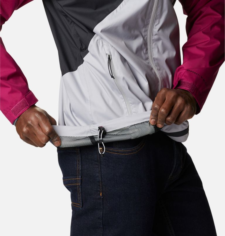 Rain Scape Jacket | 009 | XL, Color: Black, Red Onion, Columbia Grey, image 9