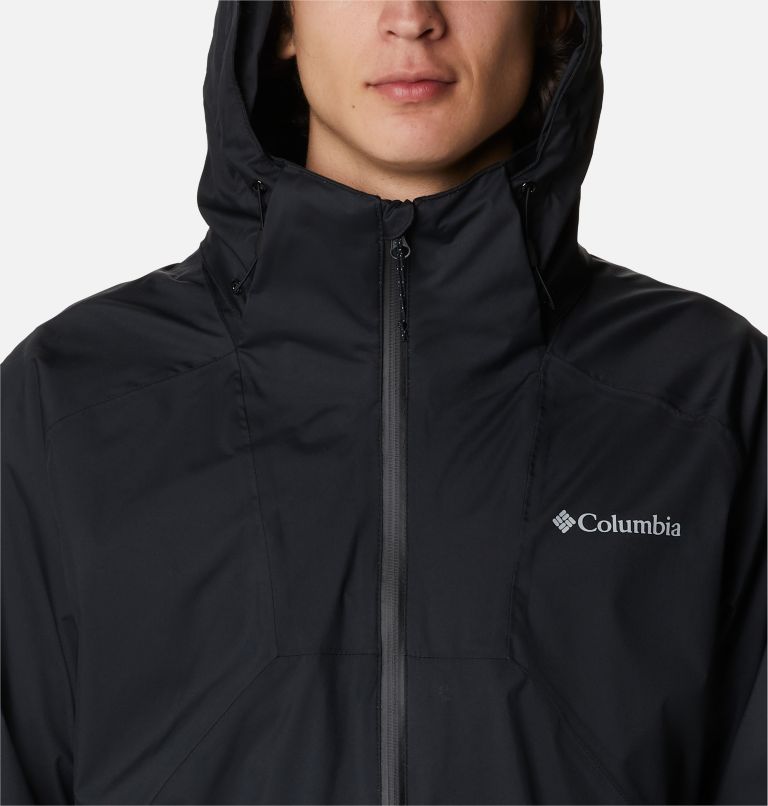 Men's Rain Scape Jacket, Color: Black, image 4