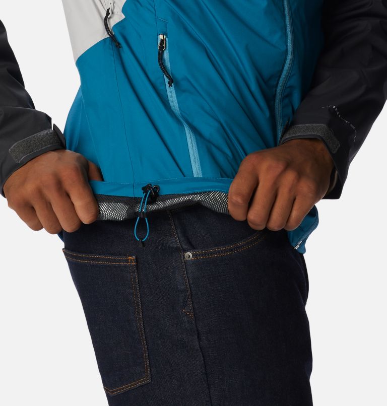 Rain Scape Jacket | 044 | S, Color: Nimbus Grey, Shark, Deep Marine, image 9