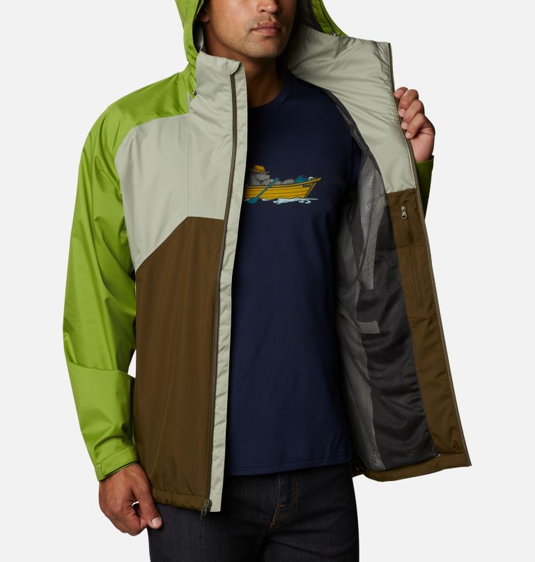 Rain Scape Jacket | 348 | S, Color: Safari, Matcha, New Olive, image 5