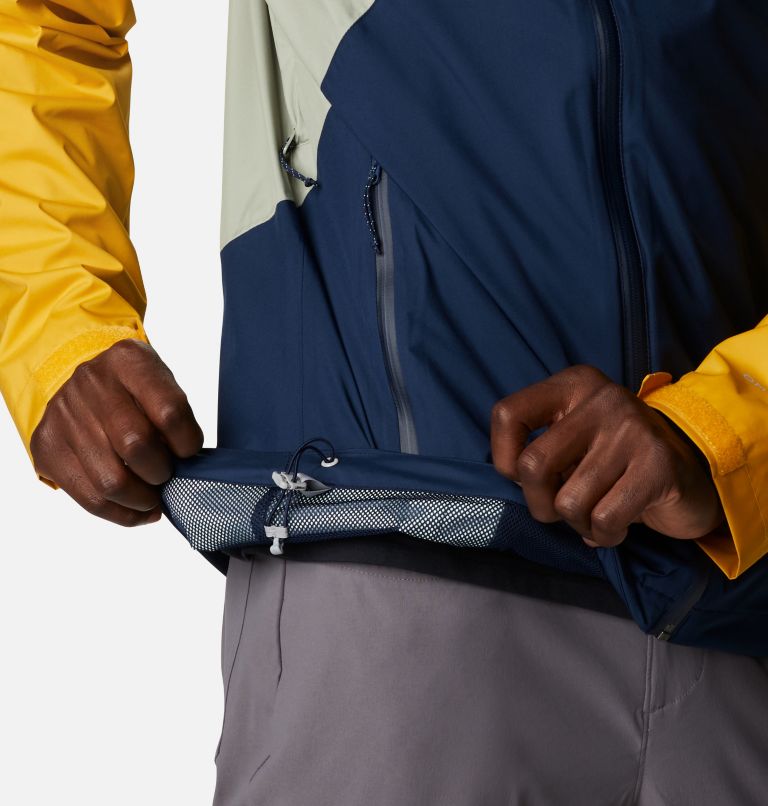 Rain Scape Jacket | 349 | S, Color: Safari, Bright Gold, Collegiate Navy, image 9