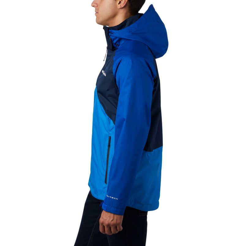 Rain Scape Jacket | 464 | M, Color: Collegiate Navy, Azul, Azure Blue, image 3
