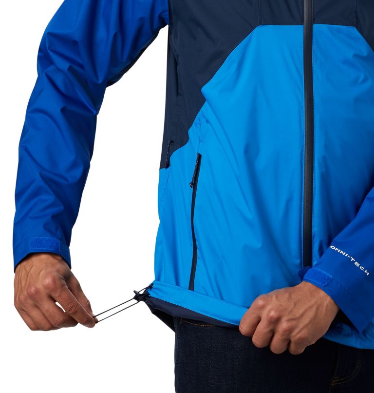Rain Scape Jacket | 464 | M, Color: Collegiate Navy, Azul, Azure Blue, image 4