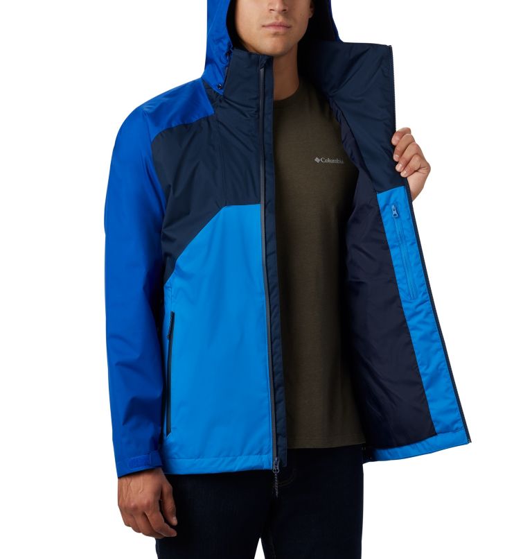 Rain Scape Jacket | 464 | M, Color: Collegiate Navy, Azul, Azure Blue, image 7