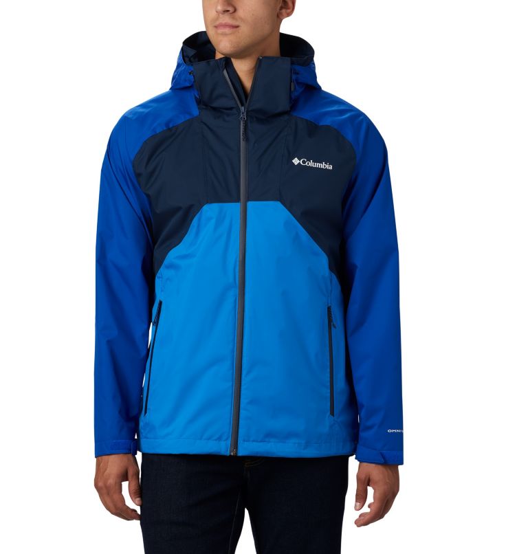 Rain Scape Jacket | 464 | M, Color: Collegiate Navy, Azul, Azure Blue, image 1