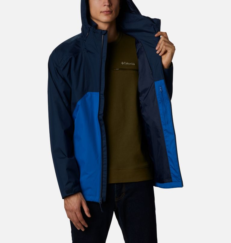 Rain Scape Jacket | 465 | M, Color: Collegiate Navy, Bright Indigo, image 5