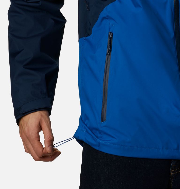 Rain Scape Jacket | 465 | L, Color: Collegiate Navy, Bright Indigo, image 7