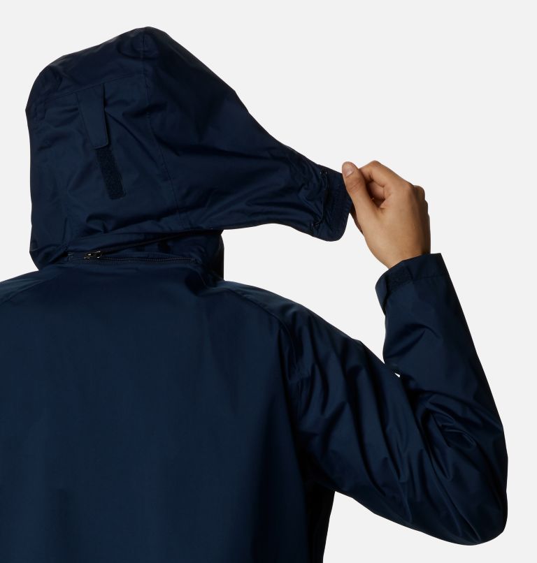 Rain Scape Jacket | 465 | L, Color: Collegiate Navy, Bright Indigo, image 8
