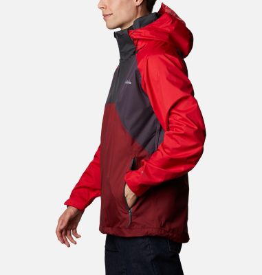Chaqueta Rain Scape&trade; para hombre Rain Scape&trade; Jacket | 010 | L, Dark Purple, Mtn Red, Red Jasper, Shark, front