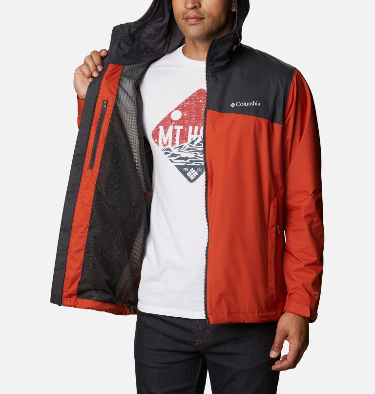 Men's Ridge Gates Jacket, Color: Dark Sienna Slub, Shark Twill, image 5