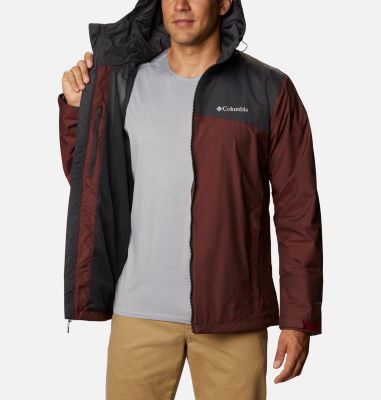 columbia center ridge windbreaker waterproof