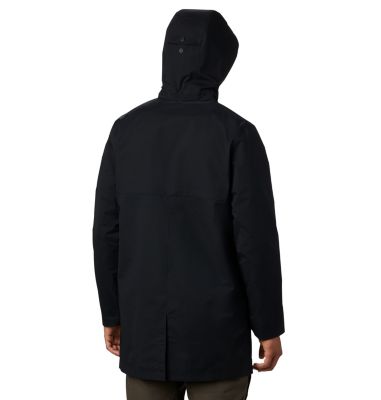 Men's East Park&trade; Mackintosh Jacket East Park&trade; Mackintosh Jacket | 010 | S, Black, back