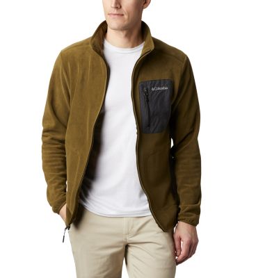 Men's Exploration&trade; Full Zip Fleece Exploration&trade; FZ Fleece | 010 | S, New Olive, Shark, front
