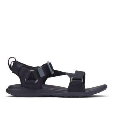 black outdoor sandals