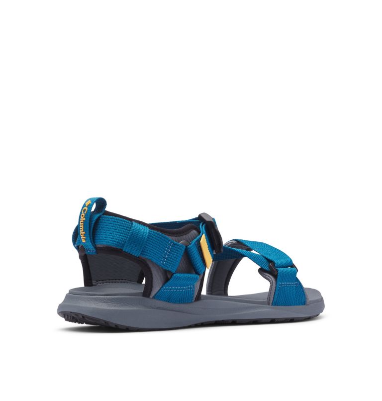 Thumbnail: Men's Columbia Sandal, Color: Graphite, Phoenix Blue, image 9