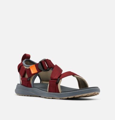 Men's Columbia&trade; Sandal COLUMBIA&trade; SANDAL | 212 | 10, Oxford Tan, Red Jasper, 3/4 front