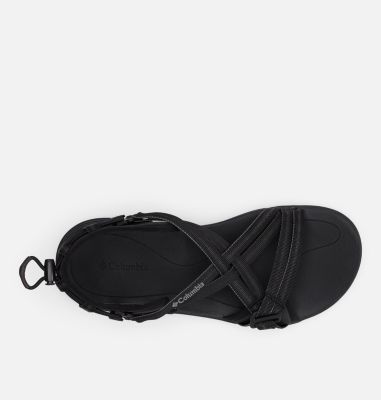 Women's Columbia Sandal, Color: Black, Ti Grey Steel, image 7