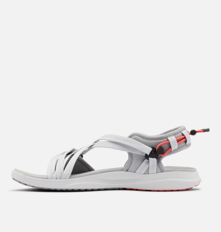 Thumbnail: Women's Columbia Sandal, Color: Grey Ice, Red Coral, image 5