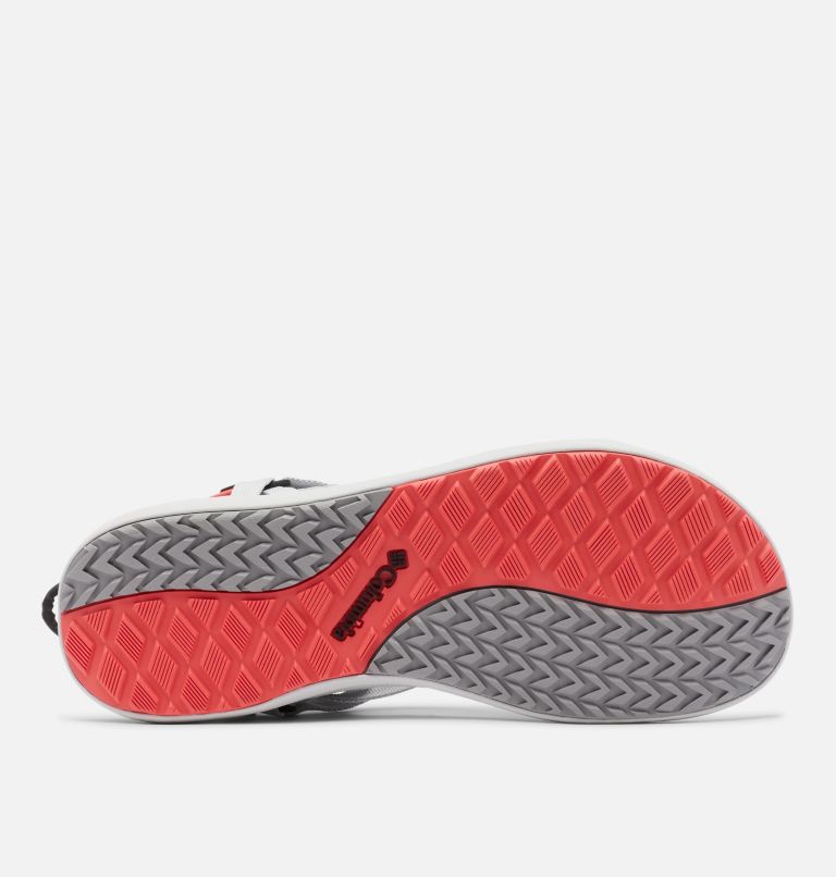 Thumbnail: Women's Columbia Sandal, Color: Grey Ice, Red Coral, image 4