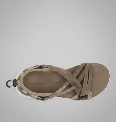 Women's Columbia Sandal, Color: Wet Sand, Safari, image 12
