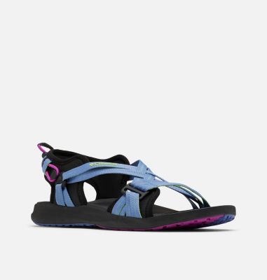 Women's Columbia Sandal, Color: Velvet Cove, Black, image 14