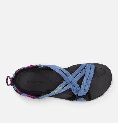 Women's Columbia Sandal, Color: Velvet Cove, Black, image 15