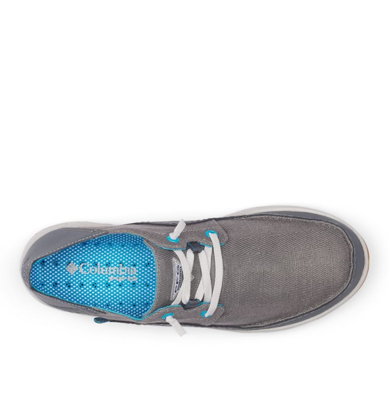 Men's PFG Bahama Vent Loco Relaxed III Shoe - Wide, Color: Graphite, Blue Chill, image 3
