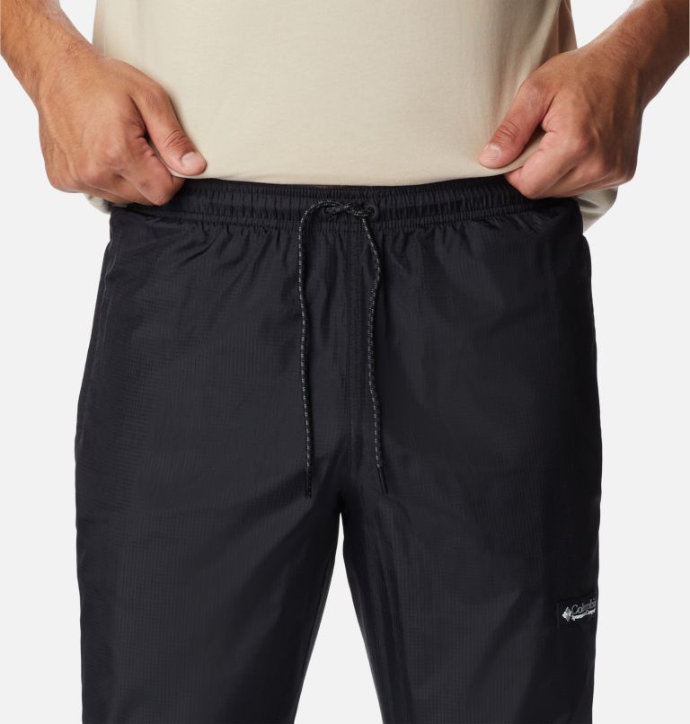 Thumbnail: Men's Riptide Wind Trousers, Color: Black, Columbia Grey, image 4