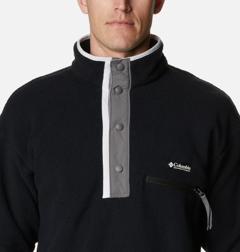Helvetia Half Snap Fleece | 012 | XL, Color: Black, image 4
