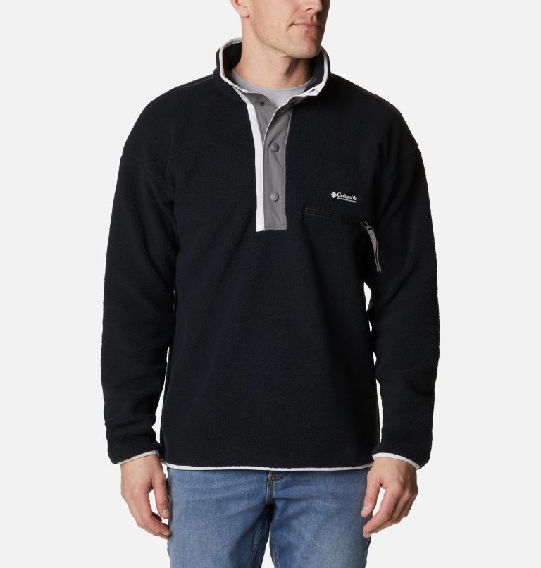 COLUMBIA HELVETIA HALF SNAP FLEECE MBERRY/CHED PEAKS/FAD PCH/GDROP 24
