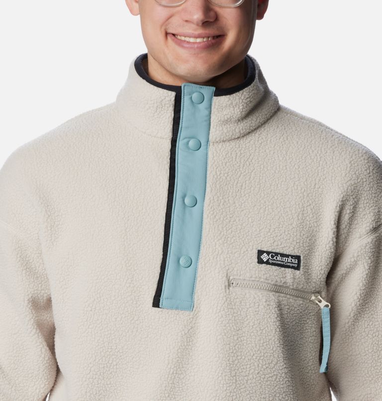 Helvetia Half Snap Fleece | 278 | L, Color: Dark Stone, image 4