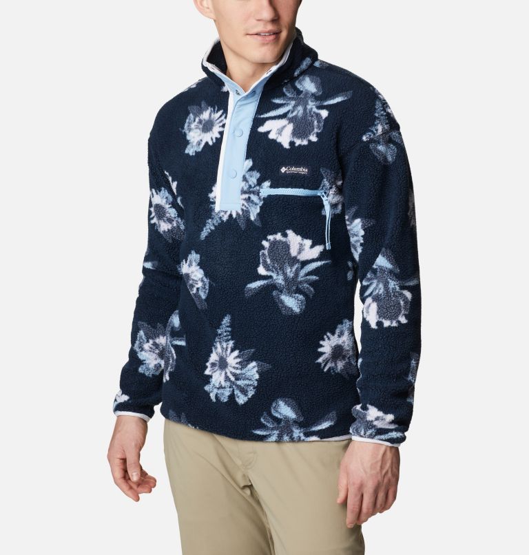 Helvetia Half Snap Fleece | 466 | XS, Color: Collegiate Navy Staycation, image 5