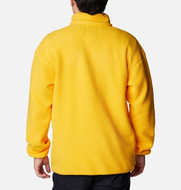 Chandail en polaire avec demi-patte pressionnée Helvetia pour homme, Color: Stinger, image 2