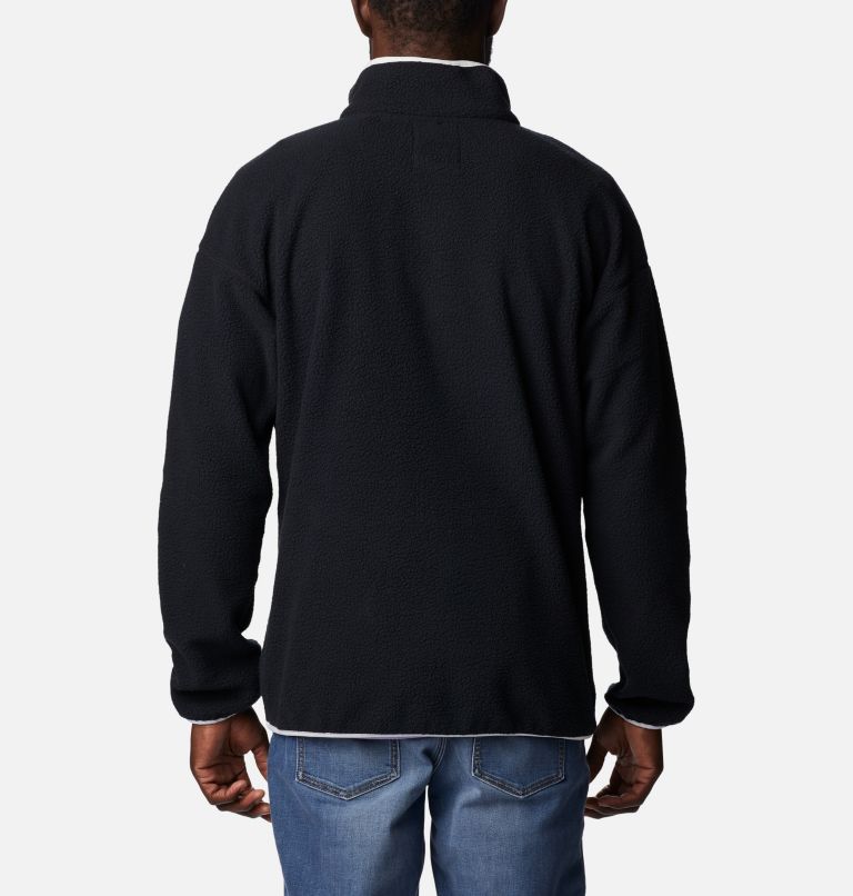Thumbnail: Men's Helvetia Streetwear Fleece, Color: Black, image 2
