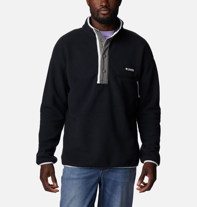 Men's Helvetia Streetwear Fleece, Color: Black, image 1